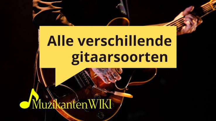 Verschillende gitaarsoorten: uitgebreide gids
